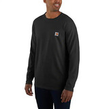 Carhartt Force Relaxed Black Longsleeve Shirt Heren Carhartt Force Relaxed Black Longsleeve Shirt Heren