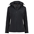 Dani Zwart Gevoerde Softshell Jas Dames Dani Zwart Gevoerde Softshell Jas Dames