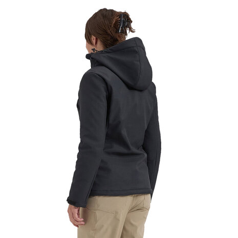 Life Line Dani Zwart Gevoerde Softshell Jas Dames Life Line Dani Zwart Gevoerde Softshell Jas Dames