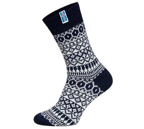 Woolwear 60% Wol Navy IJslandse Sokken Woolwear 60% Wol Navy IJslandse Sokken