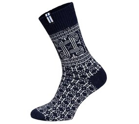 Woolwear 65% Wol Navy Finse Sokken Woolwear 65% Wol Navy Finse Sokken
