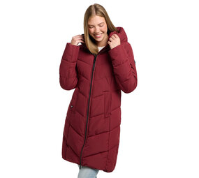 Ragwear Natalin Wine Red Winterjas Dames Ragwear Natalin Wine Red Winterjas Dames