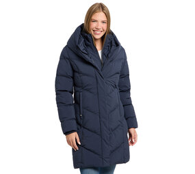 Ragwear Natalka Navy Winterjas Dames Ragwear Natalka Navy Winterjas Dames