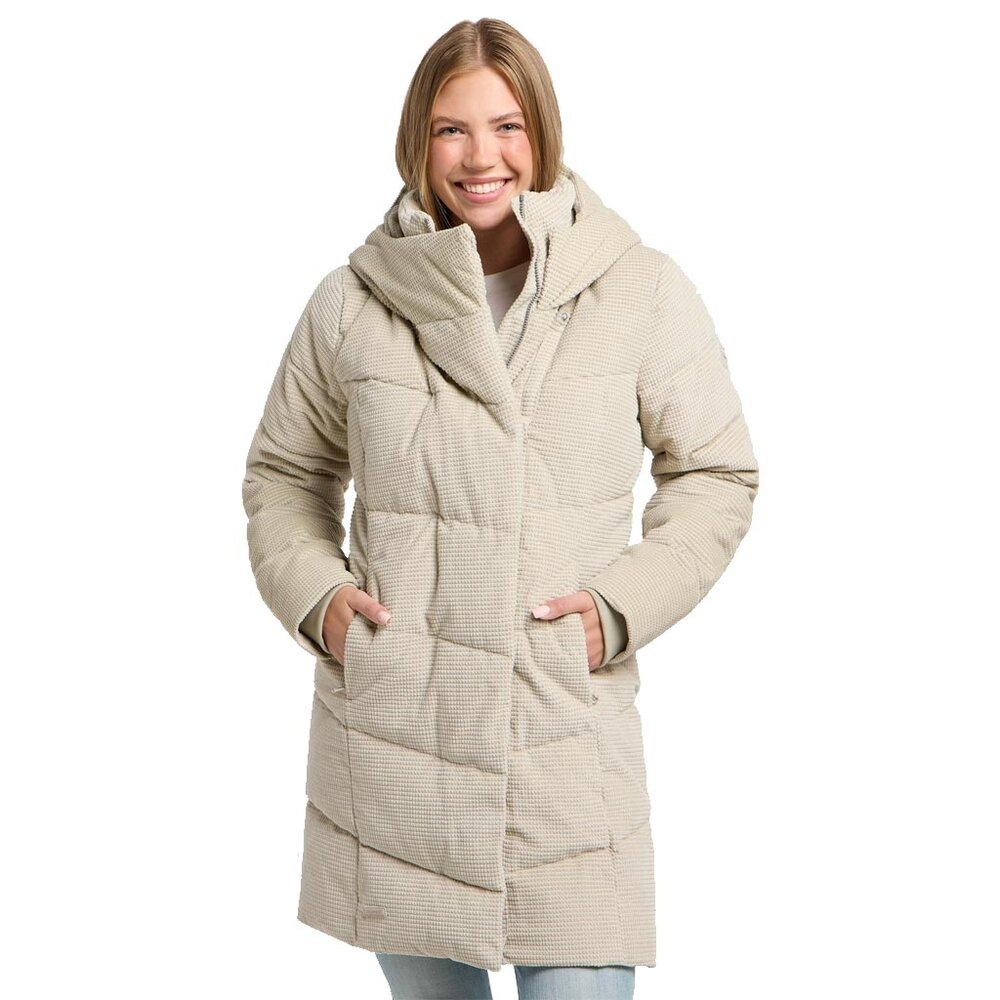 Ragwear Pavla Cordy Bone Winterjas Dames Ragwear Pavla Cordy Bone Winterjas Dames