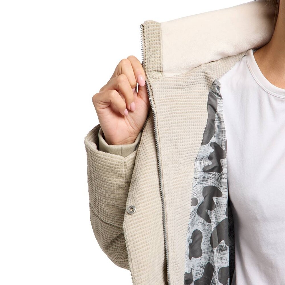 Ragwear Pavla Cordy Bone Winterjas Dames Ragwear Pavla Cordy Bone Winterjas Dames