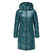 Ragwear Rebelka Shiny Ocean Green Winterjas Dames Ragwear Rebelka Shiny Ocean Green Winterjas Dames