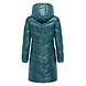 Ragwear Rebelka Shiny Ocean Green Winterjas Dames Ragwear Rebelka Shiny Ocean Green Winterjas Dames