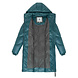 Ragwear Rebelka Shiny Ocean Green Winterjas Dames Ragwear Rebelka Shiny Ocean Green Winterjas Dames