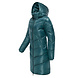 Ragwear Rebelka Shiny Ocean Green Winterjas Dames Ragwear Rebelka Shiny Ocean Green Winterjas Dames