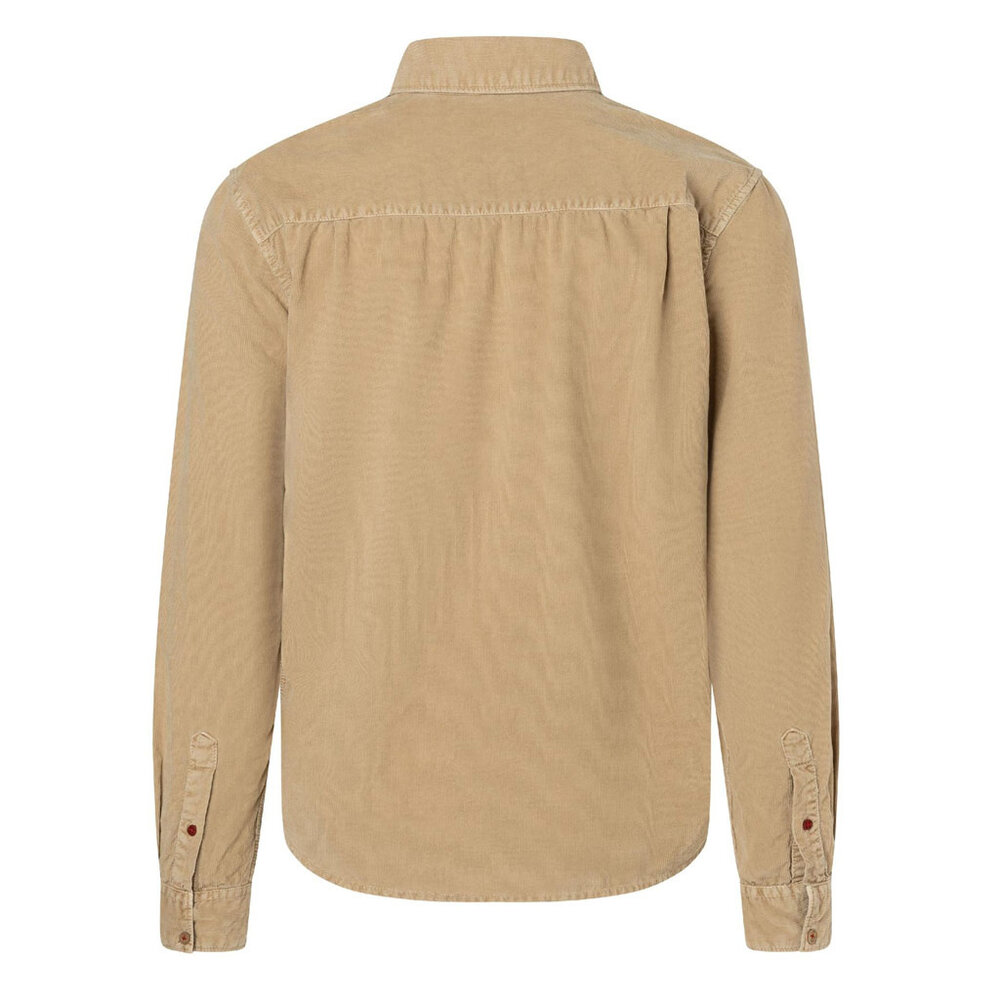 Timezone Corduroy Shirt Nut Beige Overhemd Heren Timezone Corduroy Shirt Nut Beige Overhemd Heren