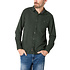 Corduroy Shirt Black Olive Overhemd Heren