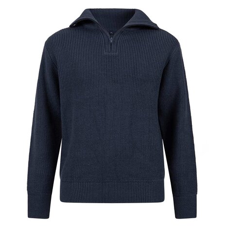 Life Line Atlantic Knitted Pullover Navy Trui Heren