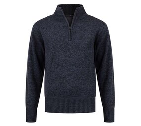 Life Line Waterville Lined Navy Melange Trui Heren