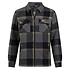 Bello Gevoerd Flanel Black Green Check Shirt Heren Bello Gevoerd Flanel Black Green Check Shirt Heren