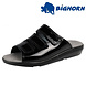 Bighorn 3001 Zwart Lak Slippers Dames MAAT 39 Bighorn 3001 Zwart Lak Slippers Dames MAAT 39