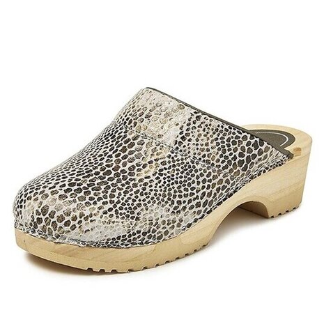 Bighorn 3630 Panter Bruin Medische Klompen Dames MAAT 37 Bighorn 3630 Panter Bruin Medische Klompen Dames MAAT 37