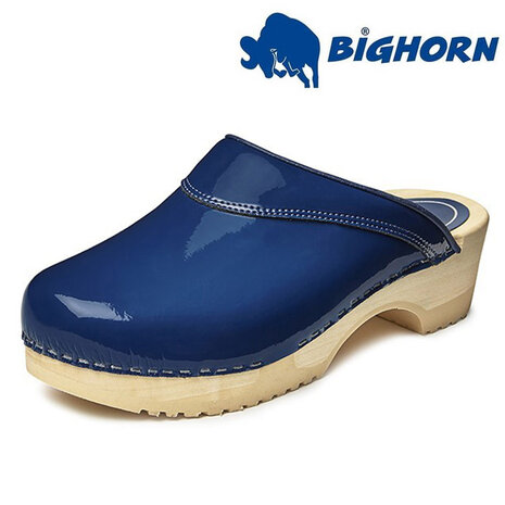 Bighorn 4010 Lak Blauw Medische Klompen Dames MAAT 40 Bighorn 4010 Lak Blauw Medische Klompen Dames MAAT 40