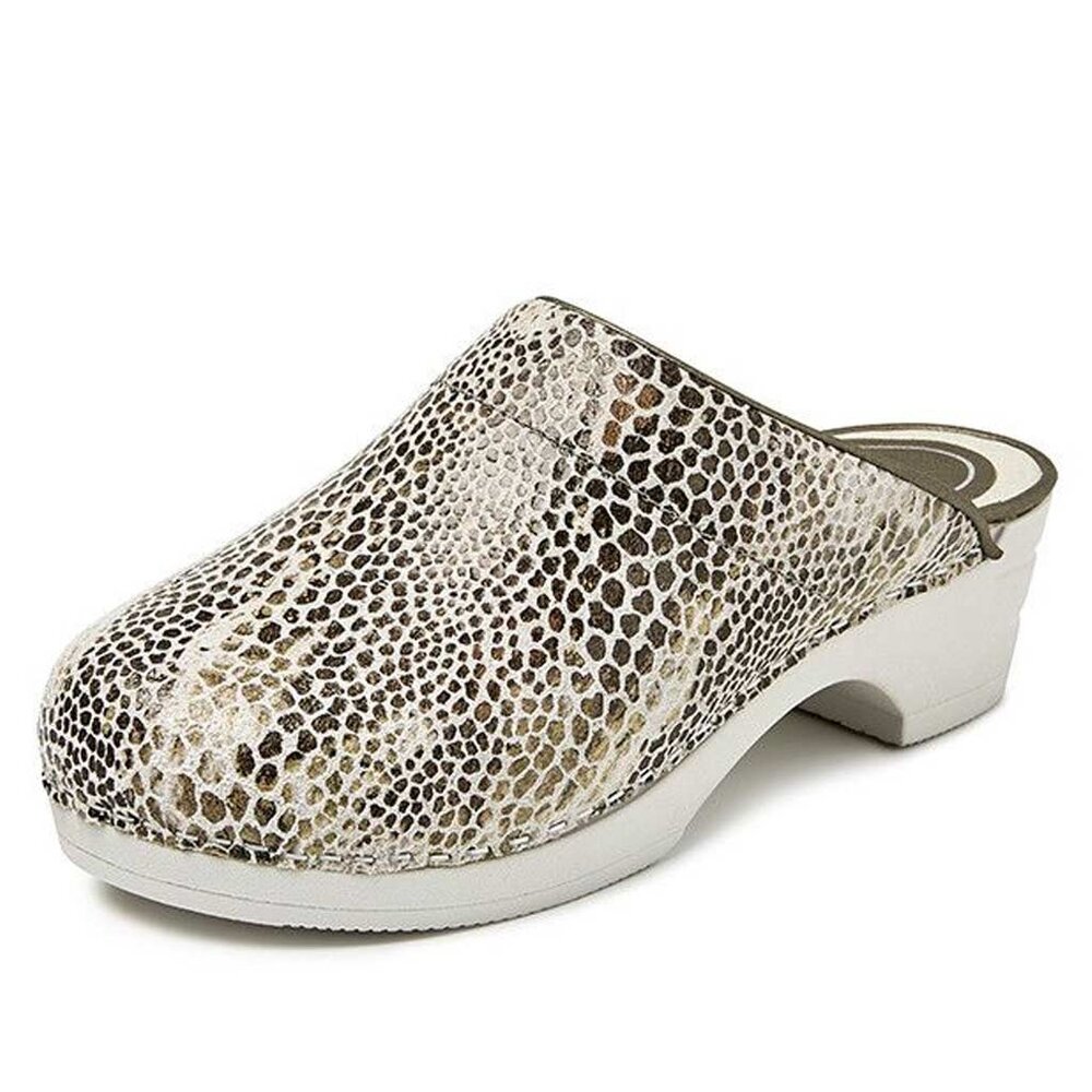 Bighorn 5030 Panter Bruin Medische Klompen Dames Bighorn 5030 Panter Bruin Medische Klompen Dames