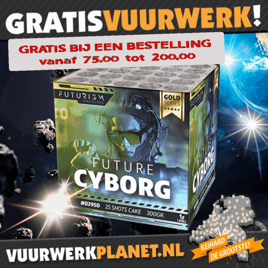 Vuurwerk Gratis actie