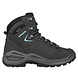 Lowa Renegade GTX Mid Asphalt Turquoise Wandelschoenen Dames Lowa Renegade GTX Mid Asphalt Turquoise Wandelschoenen Dames