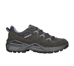 Lowa Sirkos Evo GTX Lo Graphite Iceblue Wandelschoenen Dames Lowa Sirkos Evo GTX Lo Graphite Iceblue Wandelschoenen Dames