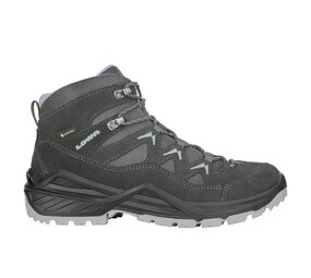 Lowa Sirkos Evo GTX Mid Anthracite Iceblue Wandelschoenen Dames