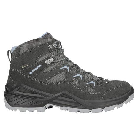 Lowa Sirkos Evo GTX Mid Anthracite Iceblue Wandelschoenen Dames