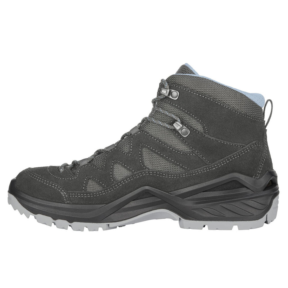 Lowa Sirkos Evo GTX Mid Anthracite Iceblue Wandelschoenen Dames