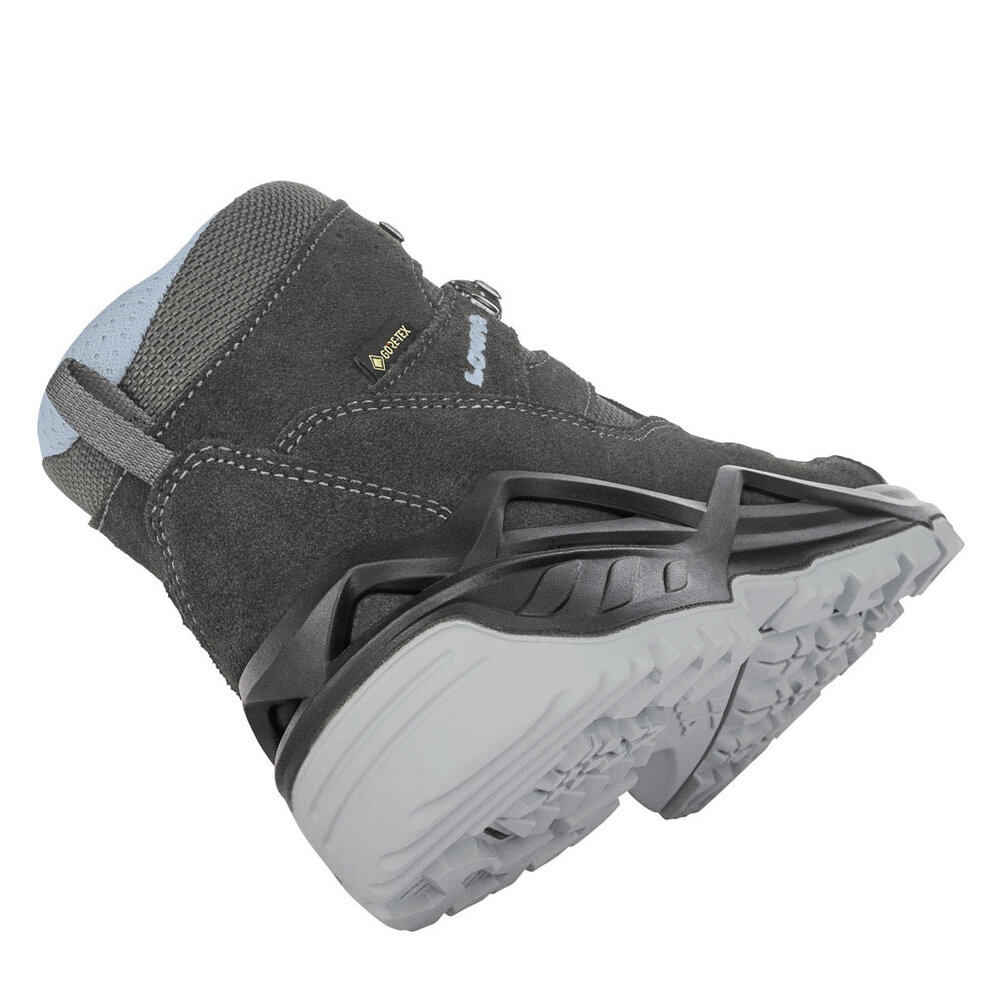 Lowa Sirkos Evo GTX Mid Anthracite Iceblue Wandelschoenen Dames