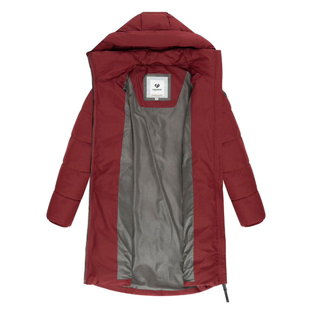 Ragwear Natalin Wine Red Winterjas Dames Ragwear Natalin Wine Red Winterjas Dames