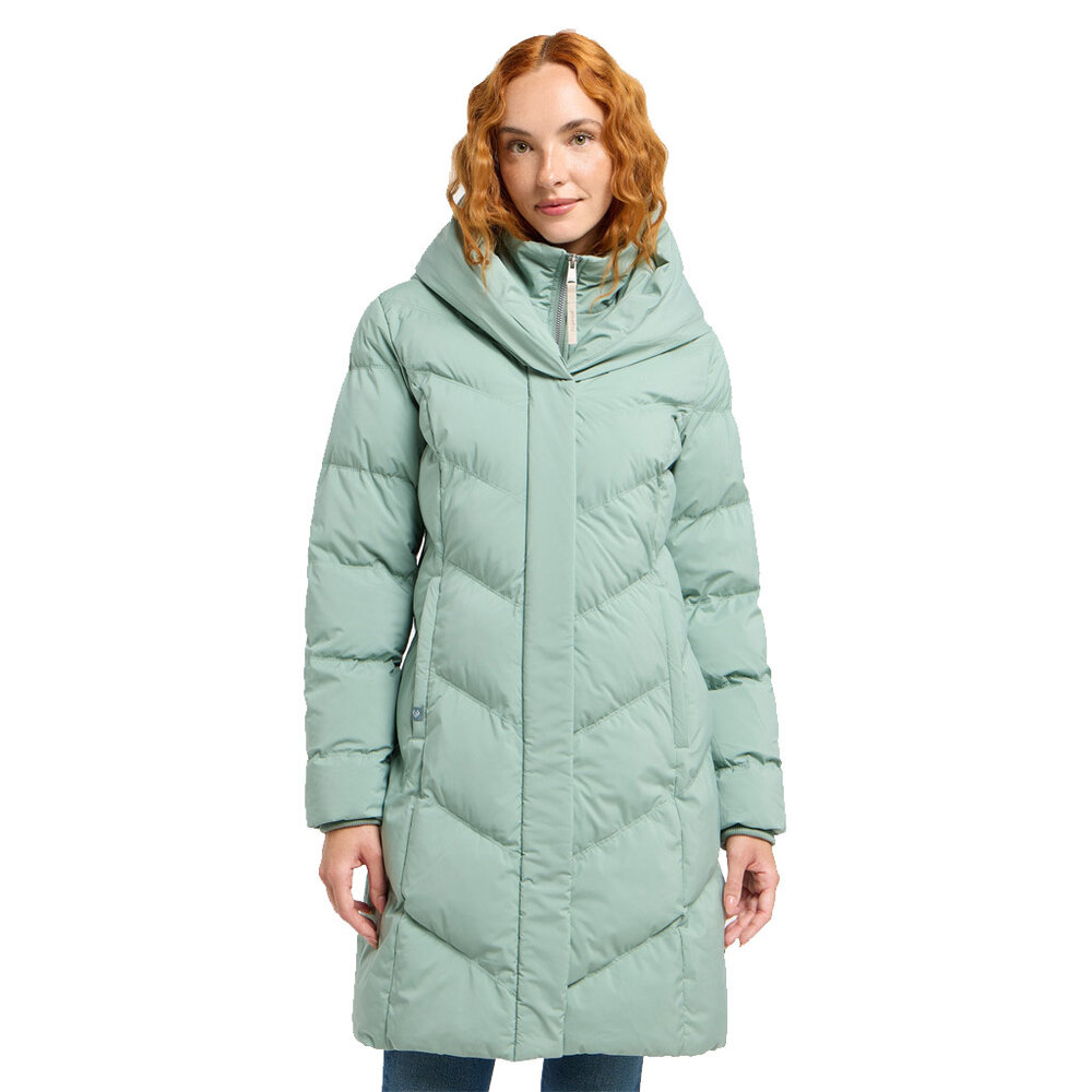 Ragwear Natalka Dusty Green Winterjas Dames Ragwear Natalka Dusty Green Winterjas Dames