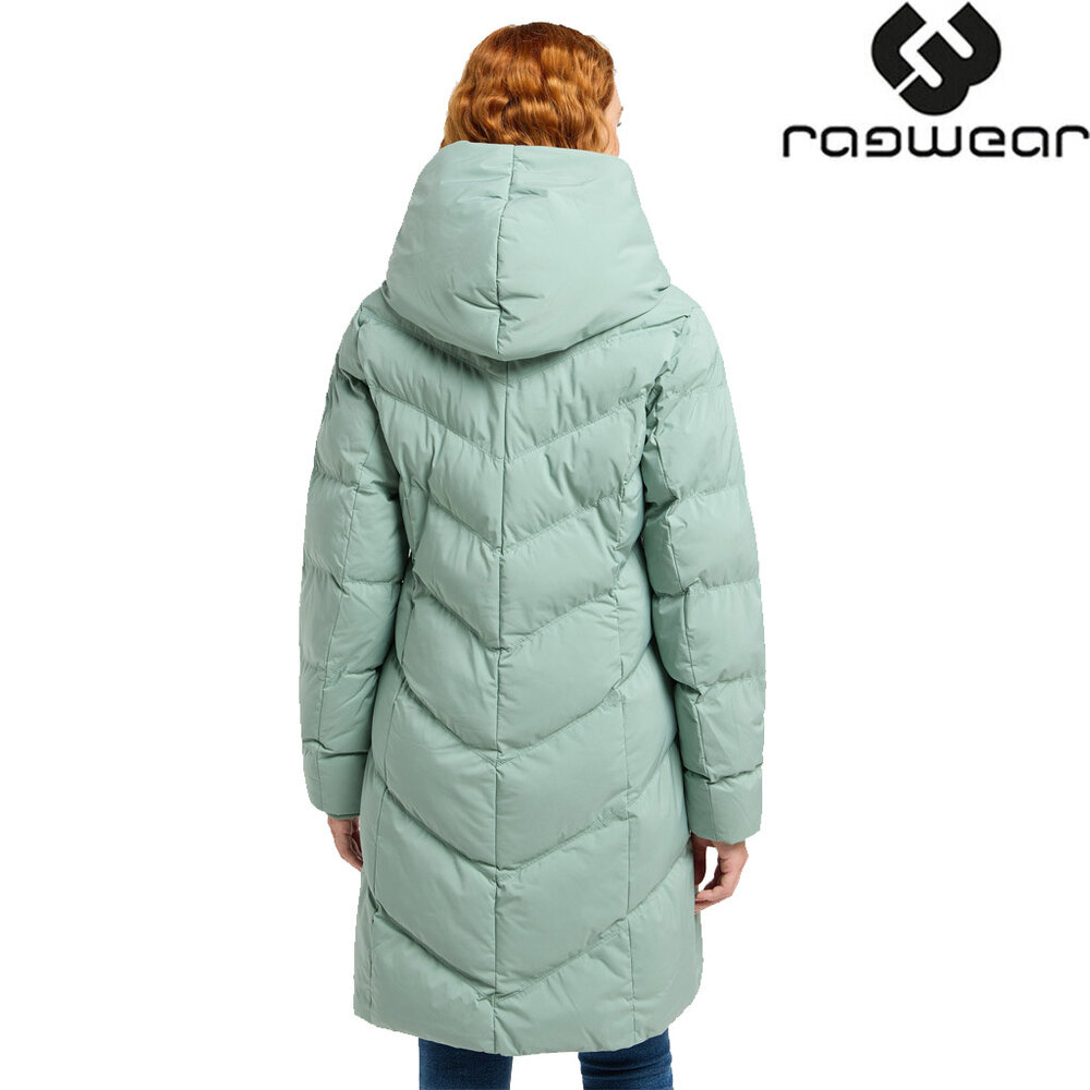 Ragwear Natalka Dusty Green Winterjas Dames Ragwear Natalka Dusty Green Winterjas Dames