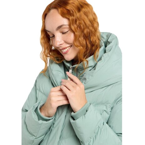 Ragwear Natalka Dusty Green Winterjas Dames Ragwear Natalka Dusty Green Winterjas Dames