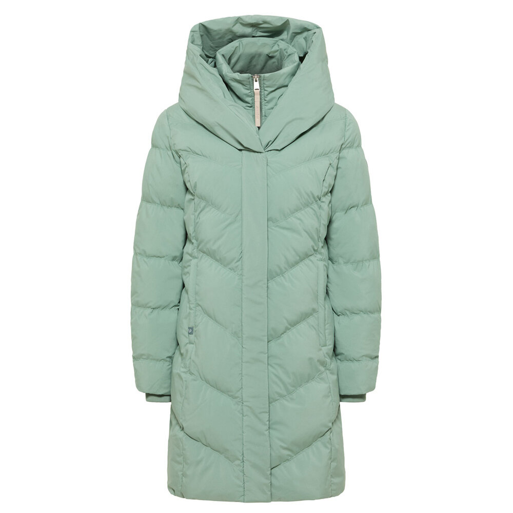 Ragwear Natalka Dusty Green Winterjas Dames Ragwear Natalka Dusty Green Winterjas Dames