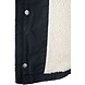Vintage Industries Dean Sherpa Black Winterjas Heren Vintage Industries Dean Sherpa Black Winterjas Heren