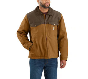 Carhartt Montana Rugged Flex Duck Insulated Bruin Werkjas Heren Carhartt Montana Rugged Flex Duck Insulated Bruin Werkjas Heren