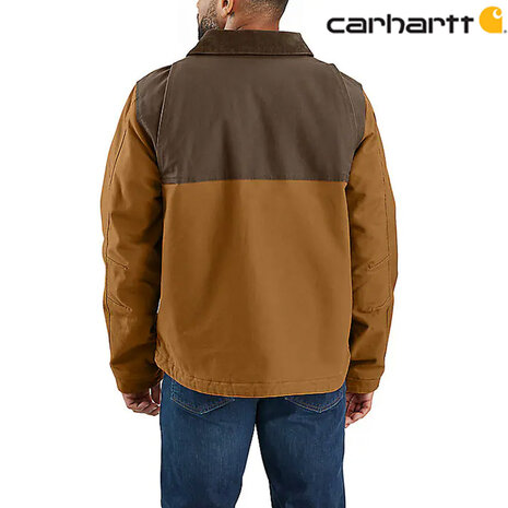 Carhartt Montana Rugged Flex Duck Insulated Bruin Werkjas Heren