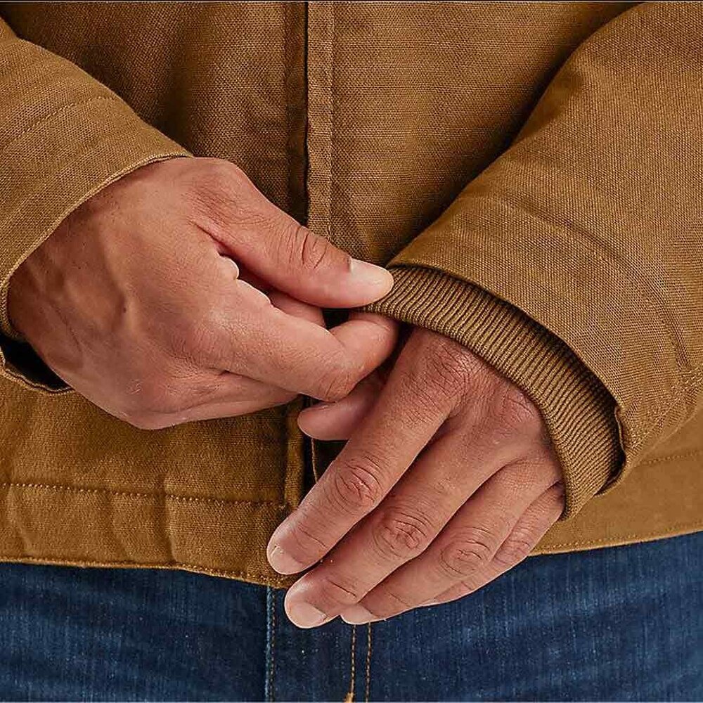 Carhartt Montana Rugged Flex Duck Insulated Bruin Werkjas Heren