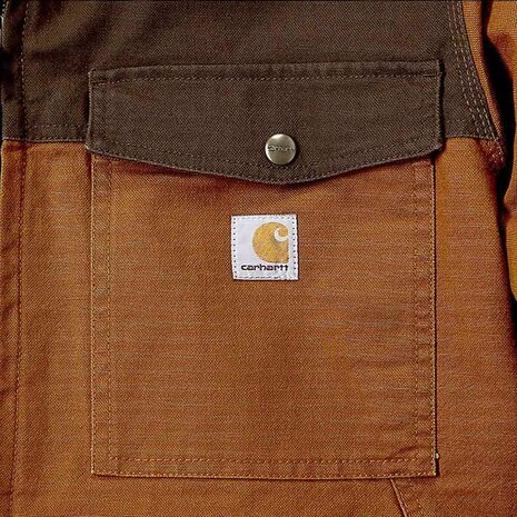 Carhartt Montana Rugged Flex Duck Insulated Bruin Werkjas Heren