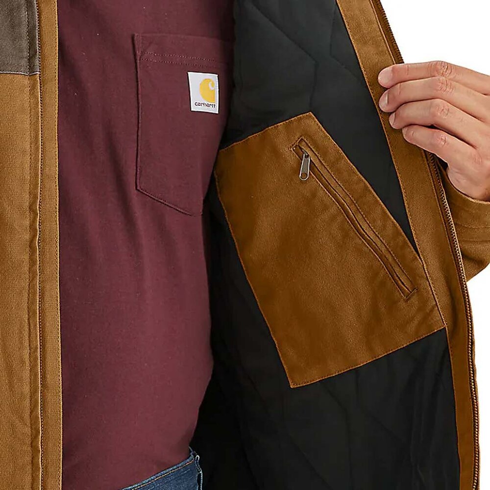 Carhartt Montana Rugged Flex Duck Bruin Winterjas Heren Carhartt Montana Rugged Flex Duck Bruin Winterjas Heren