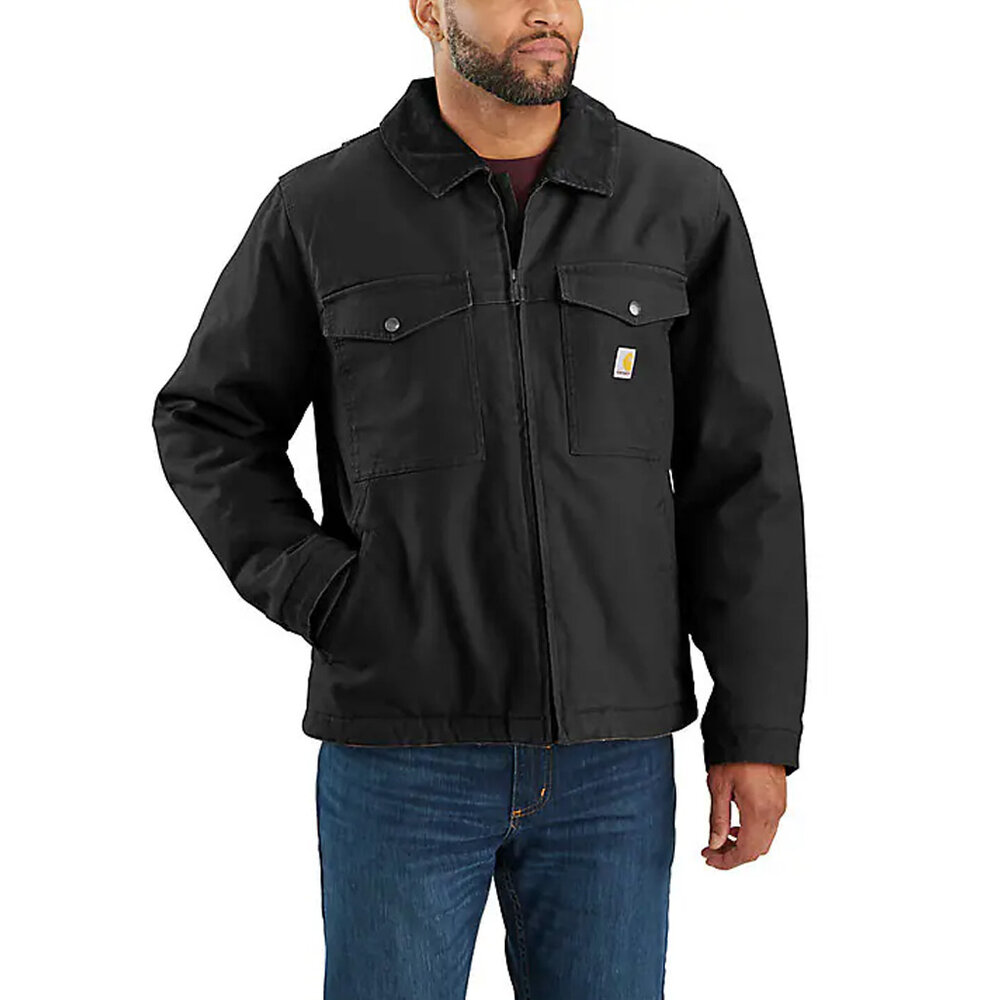 Carhartt Montana Rugged Flex Duck Insulated Zwart Werkjas Heren