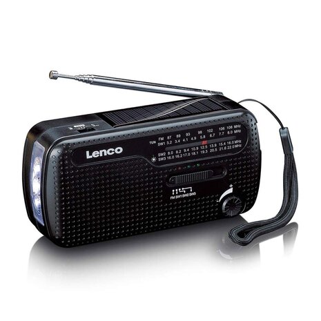 Noodradio met Zaklamp en Powerbank Noodradio met Zaklamp en Powerbank
