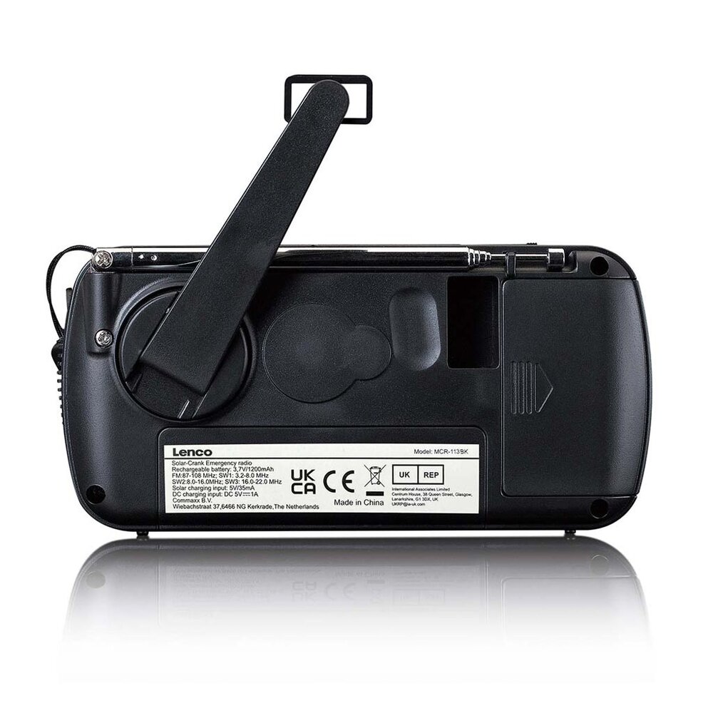 Noodradio met Zaklamp en Powerbank Noodradio met Zaklamp en Powerbank
