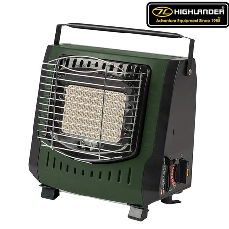 Highlander Compact Gas Heater Draagbare Gaskachel Highlander Compact Gas Heater Draagbare Gaskachel