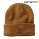 Carhartt Leatherette Watch Cap Bruin Muts Carhartt Leatherette Watch Cap Bruin Muts