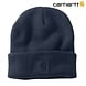 Carhartt Leatherette Watch Cap Navy Muts Carhartt Leatherette Watch Cap Navy Muts
