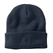 Carhartt Leatherette Watch Cap Navy Muts Carhartt Leatherette Watch Cap Navy Muts