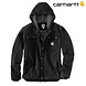 Carhartt Washed Duck Sherpa-Lined Zwart Werkjas Heren
