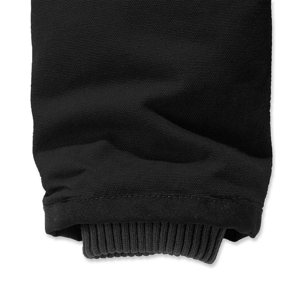 Carhartt Washed Duck Sherpa-Lined Zwart Werkjas Heren