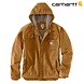 Carhartt Washed Duck Sherpa-Lined Bruin Werkjas Heren